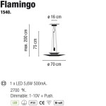 Flamingo 1540 Vibia 8311