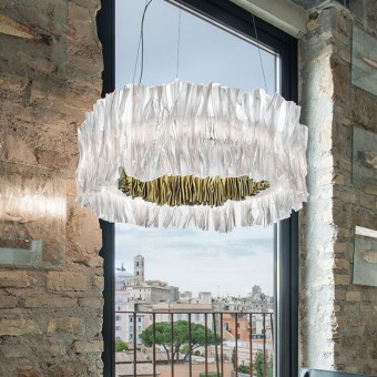 Lampa sufitowa Accordeon  Gold 57cm od Slamp