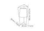 lampa stołowa Tatu Kundalini 24561