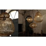 Lampa wisząca Ginger 27x26 żółta Outdoor Karman 26366