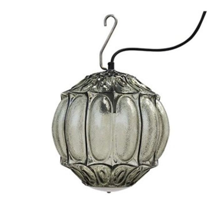 lampa wisząca Ginger 27x26cm przydymiona outdoor Karman 26378