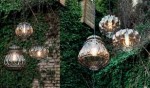 lampa wisząca Ginger 30x37cm przydymiona outdoor Karman 26397
