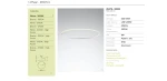 Olympic white  lampa Fabbian 27400