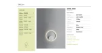 Olympic kinkiet white Fabbian 27407