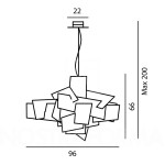 Big Bang LED Foscarini 28283