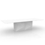 stół Faz full white 300x100 Vondom 29317