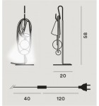Filo lampa stołowa Foscarini 30649