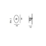 Bit 2 kinkiet Foscarini 30923