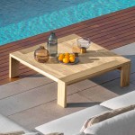 stolik kawowy outdoor  Argo  107x107cm Talenti 31007