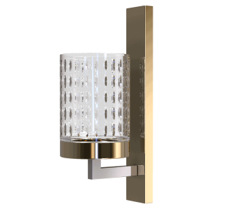 Italamp Quarzo 1 pł kinkiet  crystal