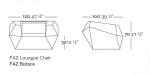 Faz Lounge fotel Vondom 18023