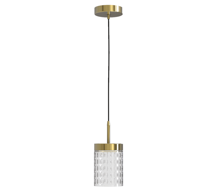 lampa 1 pł Quarzo crystal 31274