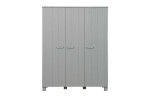 szafa 3 drzwiowa Dennis jasnoszara 31610