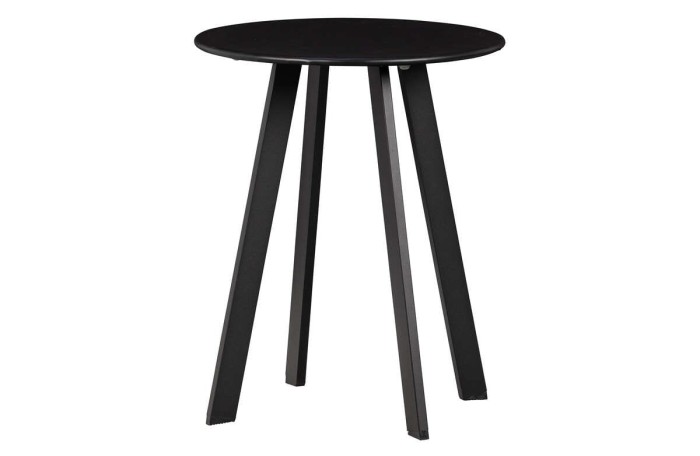 stolik Fer  40cm metalowy  czarny 31641