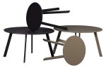 stolik Fer  40cm metalowy  czarny 31642