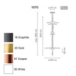 Flamingo 1570 Vibia 32224