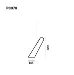lampa Flutes PC 978 Brokis 32636