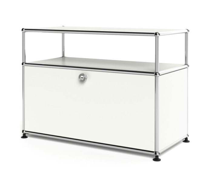 szafka  biała  1  USM Haller 33116