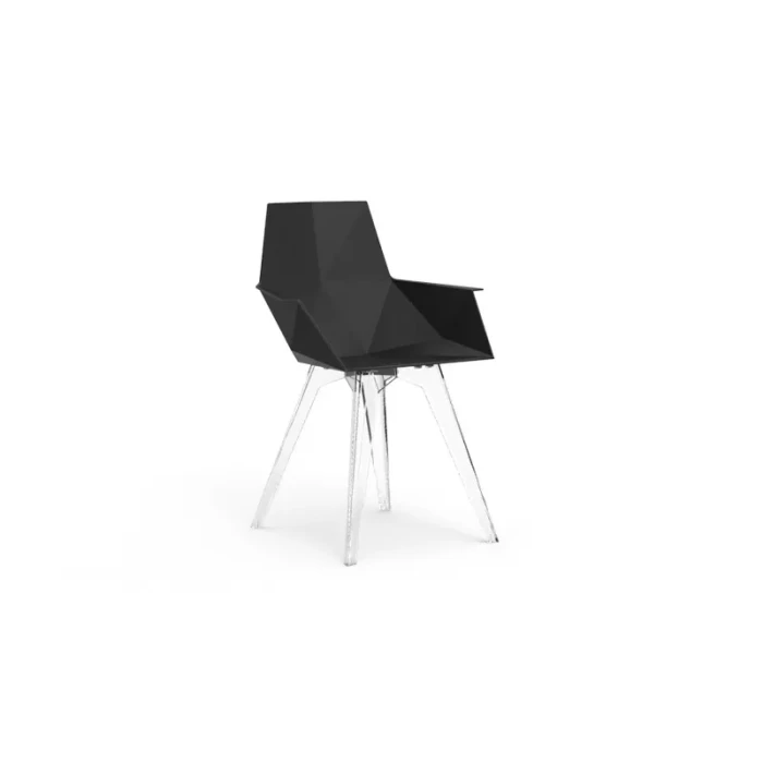Faz Vondom  komplet 4 szt czarne - w magazynie 33293