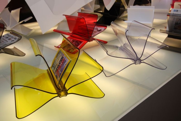 gazetnik front Page Kartell  żółty wyprzedaż expozycja 33746
