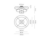 lampa  PL  Hoops 3  Axo Loght  34003