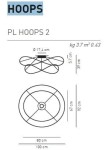 lampa sufitowa  PL Hoops  2 Axo Light 34005