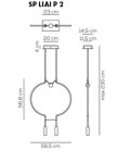 lampa  SP Liaison   P2  Axo Light 34113