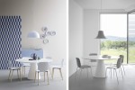 stół Ikon Q129cm  Biały Pedrali 34989