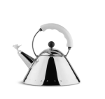 czajnik  9093  biała  rączka, gwizdek  ptaszek Alessi 36242