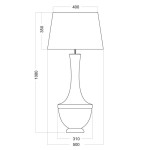 lampa Troya copper  36663
