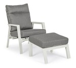 fotel z podnóżkiem Kledi 36962