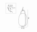 Lampa sufitowa Lanna Kundalini 37161