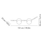 lampa sufitowa Floed Kundalini 37172