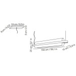 lampa sufitowa Nami Kundalini 37181