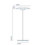 Ginger P lampa podłogowa Marset 38414