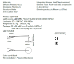 Ginger Kinkiet A  XL Marset 38443