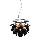 Lampa wisząca Discoco 53 cm czarno-złota Marset  38681
