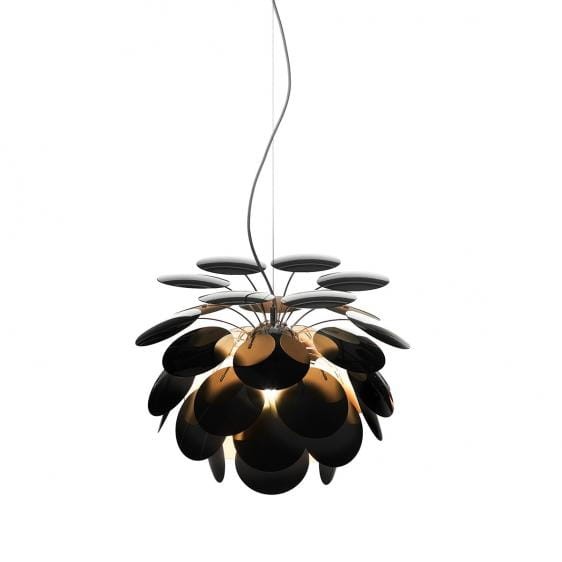 Lampa wisząca Discoco 53 cm czarno-złota Marset  38681