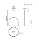 U-Light  160cm Axo Light 39179