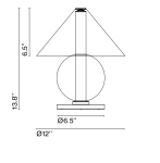 Lampa stołowa Fragile Marset 39483