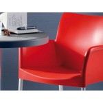 ICE 850 Pedrali 2 szt  czerwone  15420