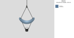 Lampa sufitowa Vollee S1P Masiero 40007