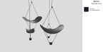 Lampa sufitowa Vollee C2 +2 Masiero 40016