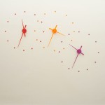 OJ 80cm  Turkus zegar Nomon  40124