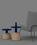 Assemblage stolik   H 60cm kawowy Bonaldo  40582
