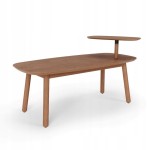 stolik kawowy Swivo  Walnut Umbra 40608