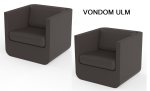 fotel ULM czarny mat 2 szt  Vondom  40611