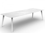 stół MOON ALU DINING TABLE FULL ALU 200/260-100cm  blat ceramika   Talenti 40663