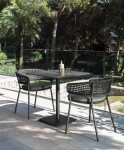 stolik Moon Alu Square 80/80/76cm Talenti 40689