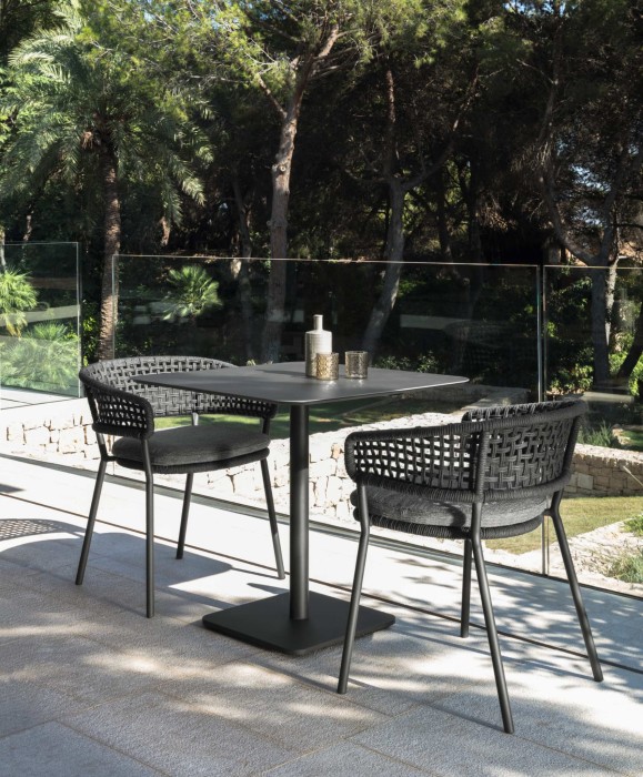 stolik Moon Alu Square 80/80/76cm Talenti 40689